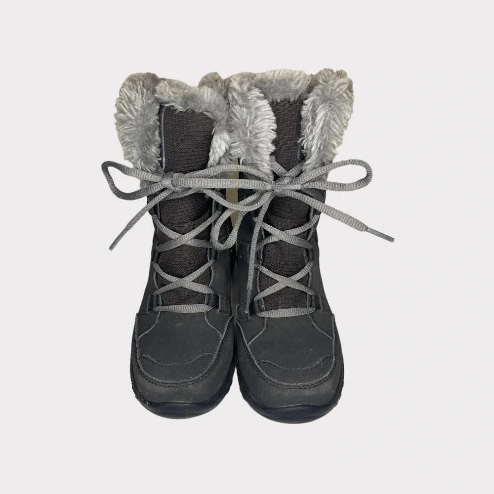 Columbia Ice Maiden II Snow Fur Lined Black Boots